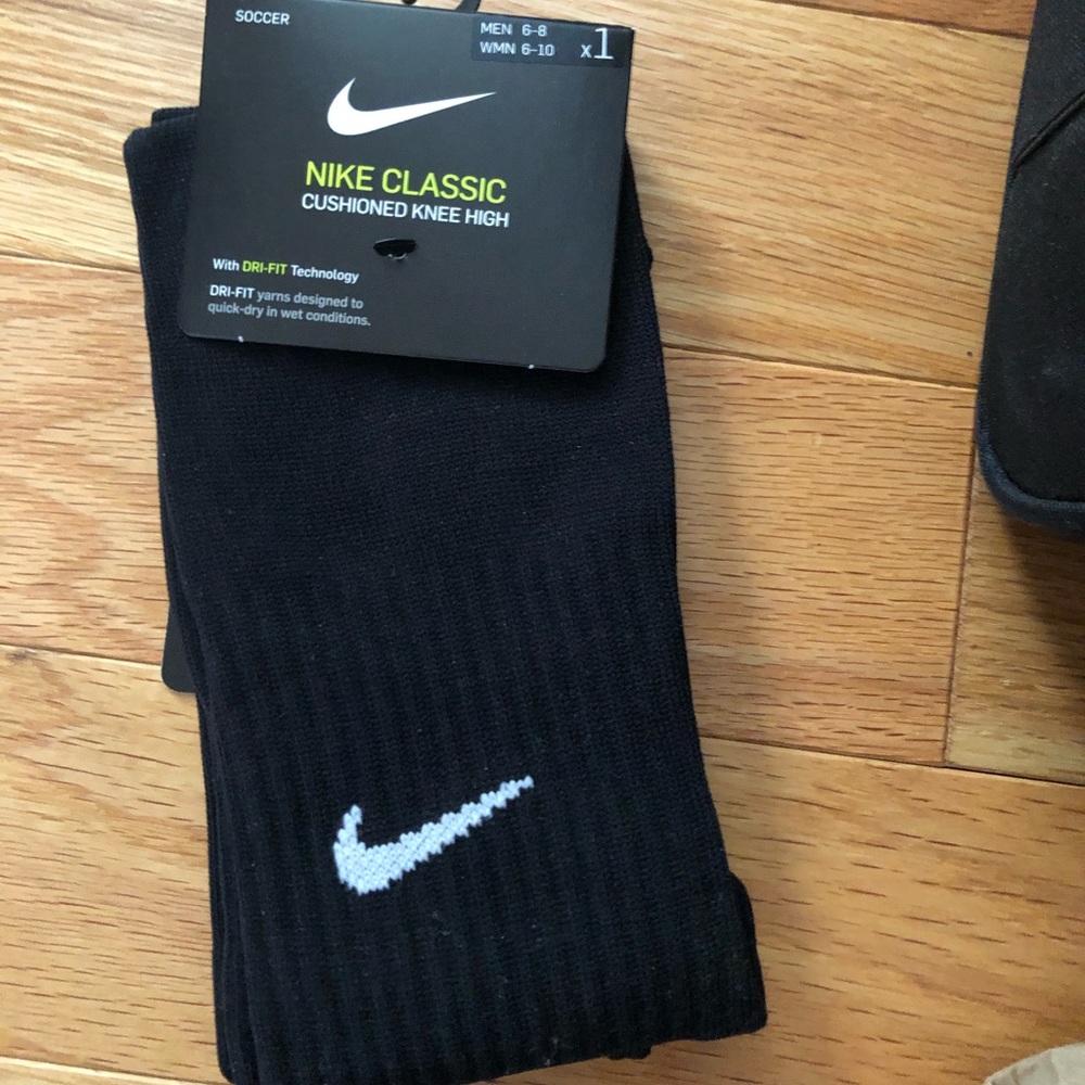 Never worn Nike soccer socks